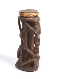 Three Asmat Drums