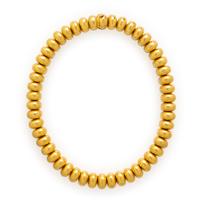 Ilias Lalaounis, 'Minoan-Mycenaean', Yellow Gold Bead Necklace