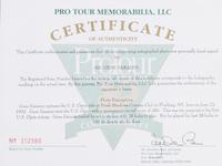 A Large Group of Masters Golf Champions Signed Autograph Displays,