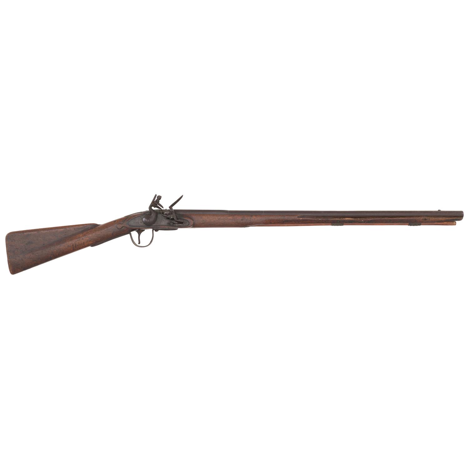 Period Shortened Flintlock Northwest Trade Gun by Leman