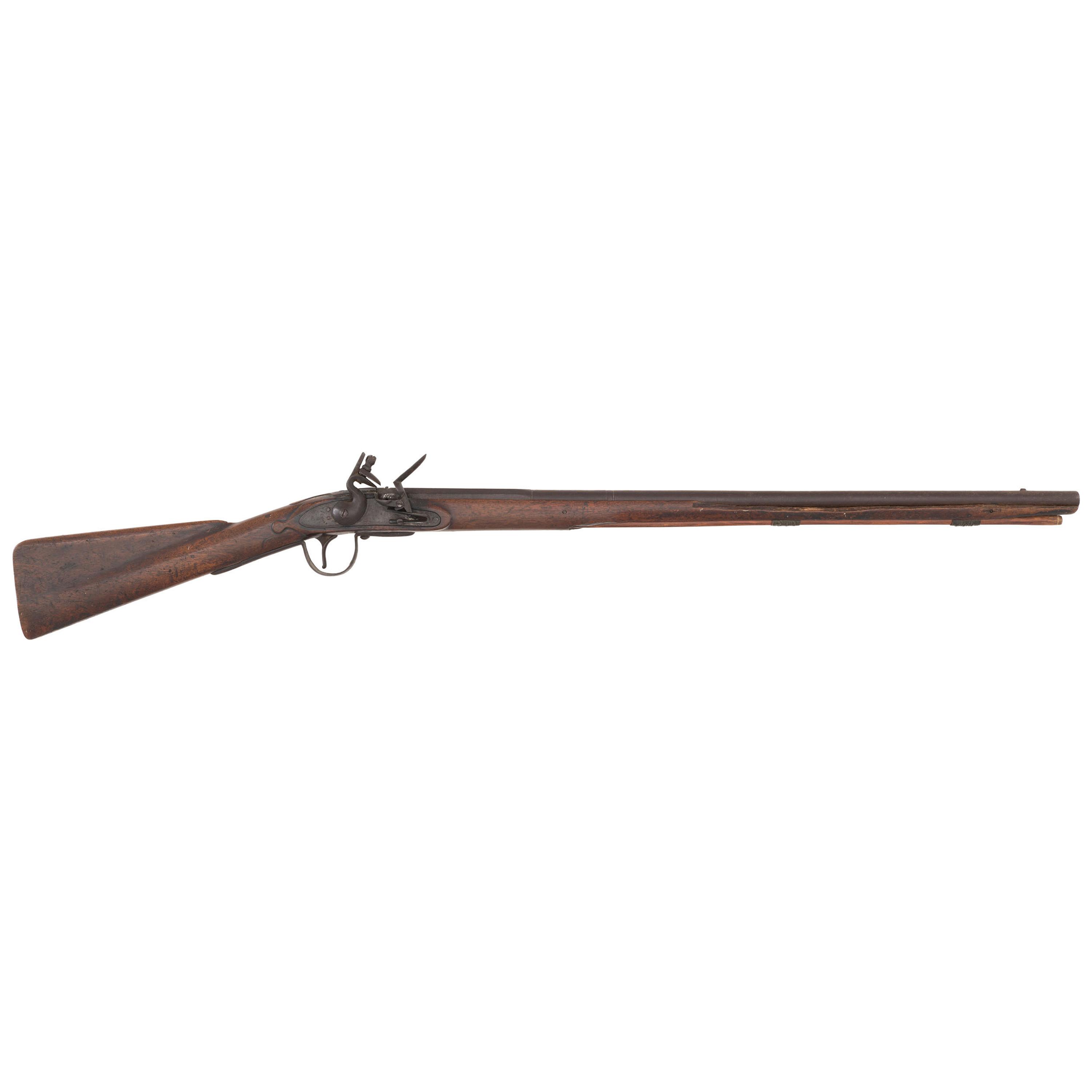 Period Shortened Flintlock Northwest Trade Gun by Leman