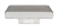 A Modern Knoll Style Coffee Table Height 16 1/2 x width 49 1/4 x depth 37 inches.