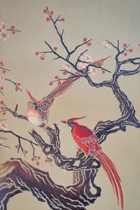 A Chinese Four-Panel Screen