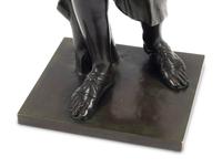 A Continental Neoclassical Bronze Figure
