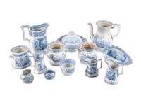 A Group of Transferware Table Articles