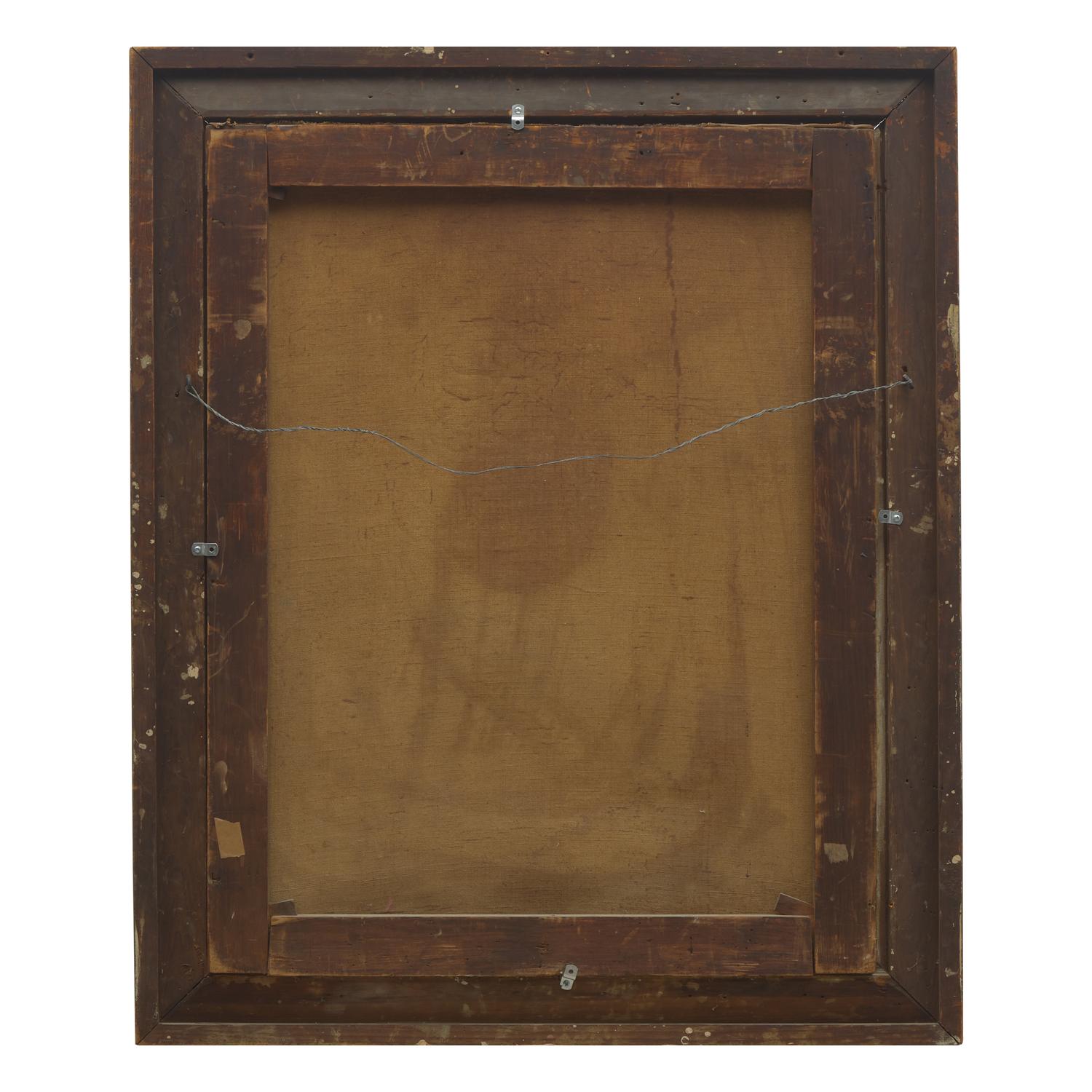 American School 19th Century, A Portrait of a Seated Young Lady