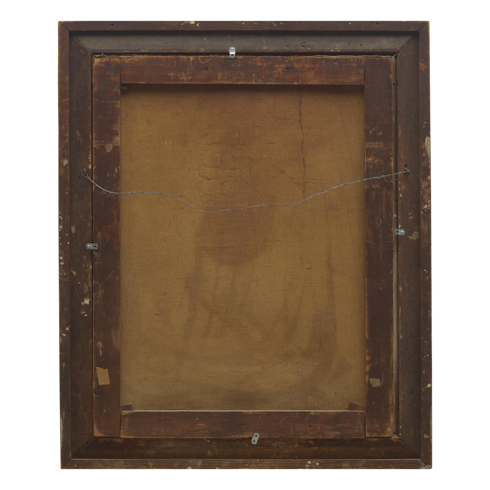 American School 19th Century, A Portrait of a Seated Young Lady