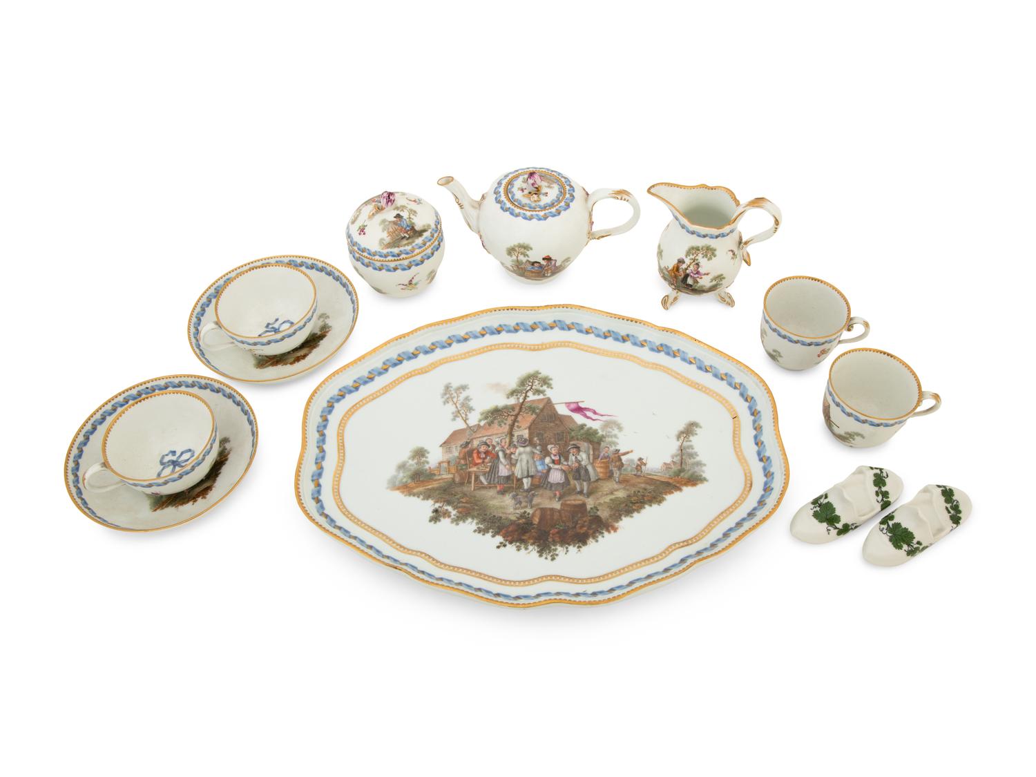 A Meissen Porcelain Tea Service — 19TH/20TH CENTURY