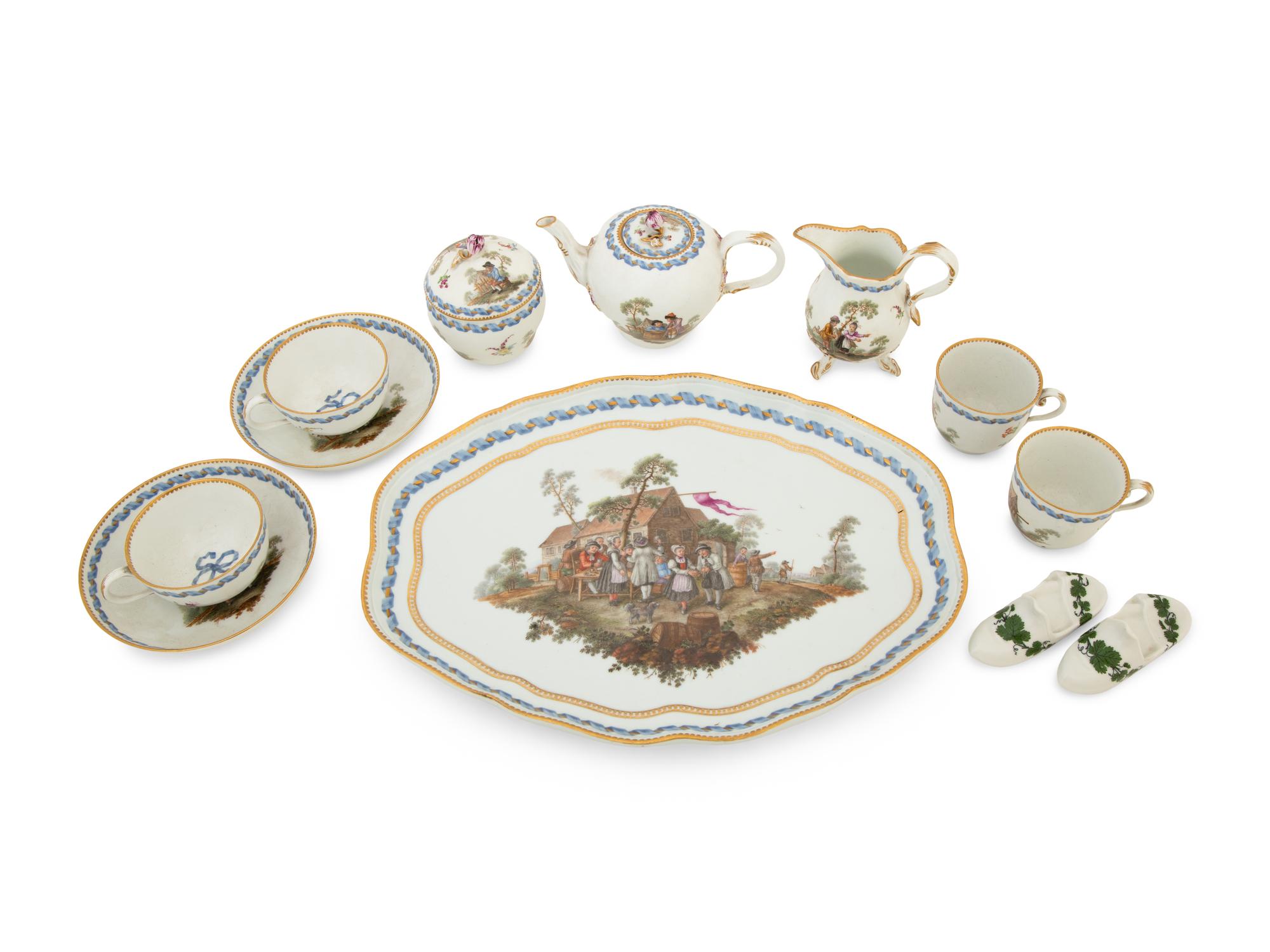 A Meissen Porcelain Tea Service — 19TH/20TH CENTURY