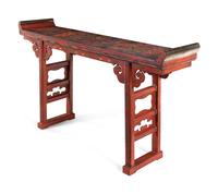 A Chinese Tianqi Lacquer Altar Table