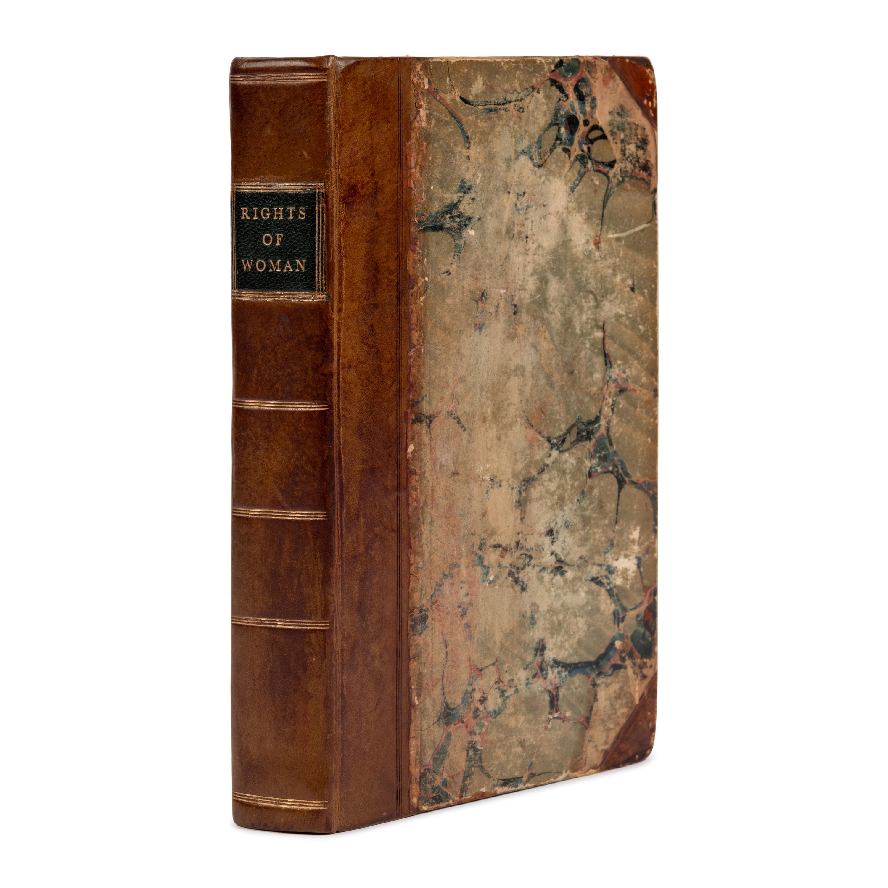Wollstonecraft, Mary (1759-1797). A Vindication of the Rights of Woman: With Strictures on Political and Moral Subjects . London: J. Johnson, 1792.