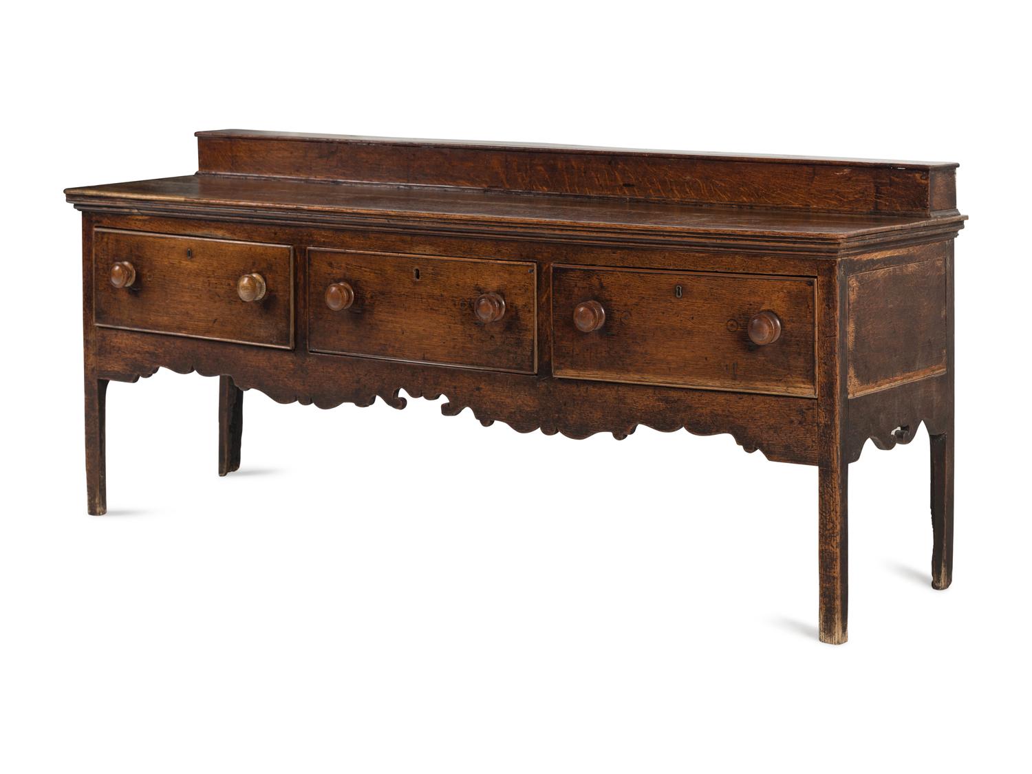 An English Oak Welsh Dresser Base