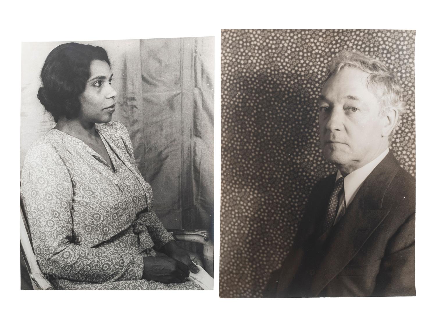 VAN VECHTEN, Carl (1880-1964). A group of 4 silver gelatin prints, comprising: