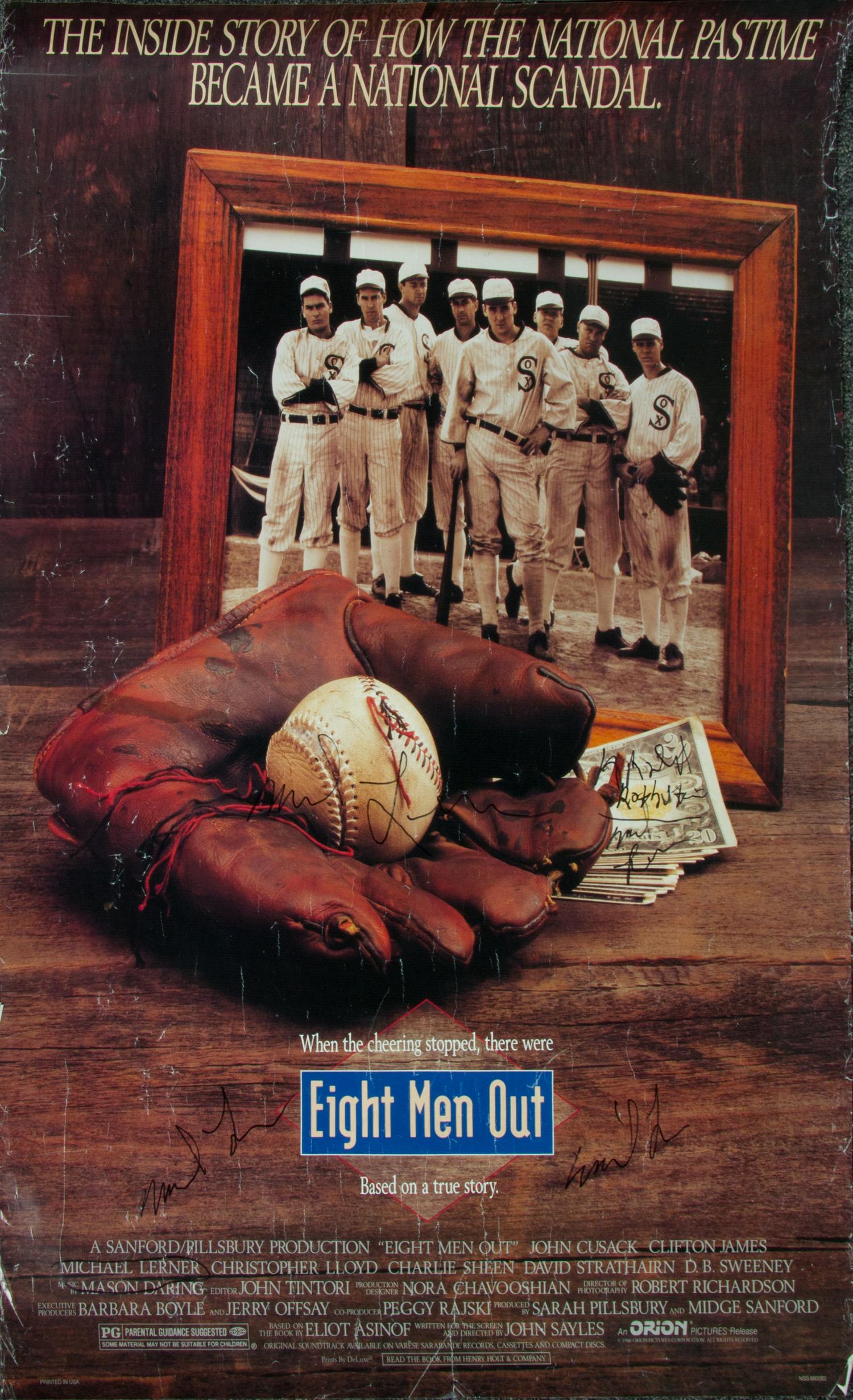 A Group of Nine Movie Posters, Size of largest 40 1/2 x 26 1/4 inches.