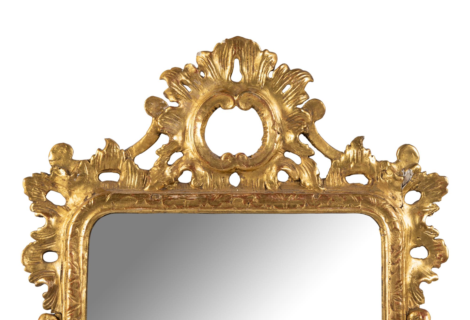 A George III Giltwood Mirror