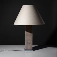 Shagreen table lamp, c. 1985