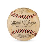 A 1941 Savannah Indians Team Signed Autograph Baseball