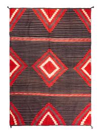 Navajo Hubble Moki Pattern Weaving / Rug