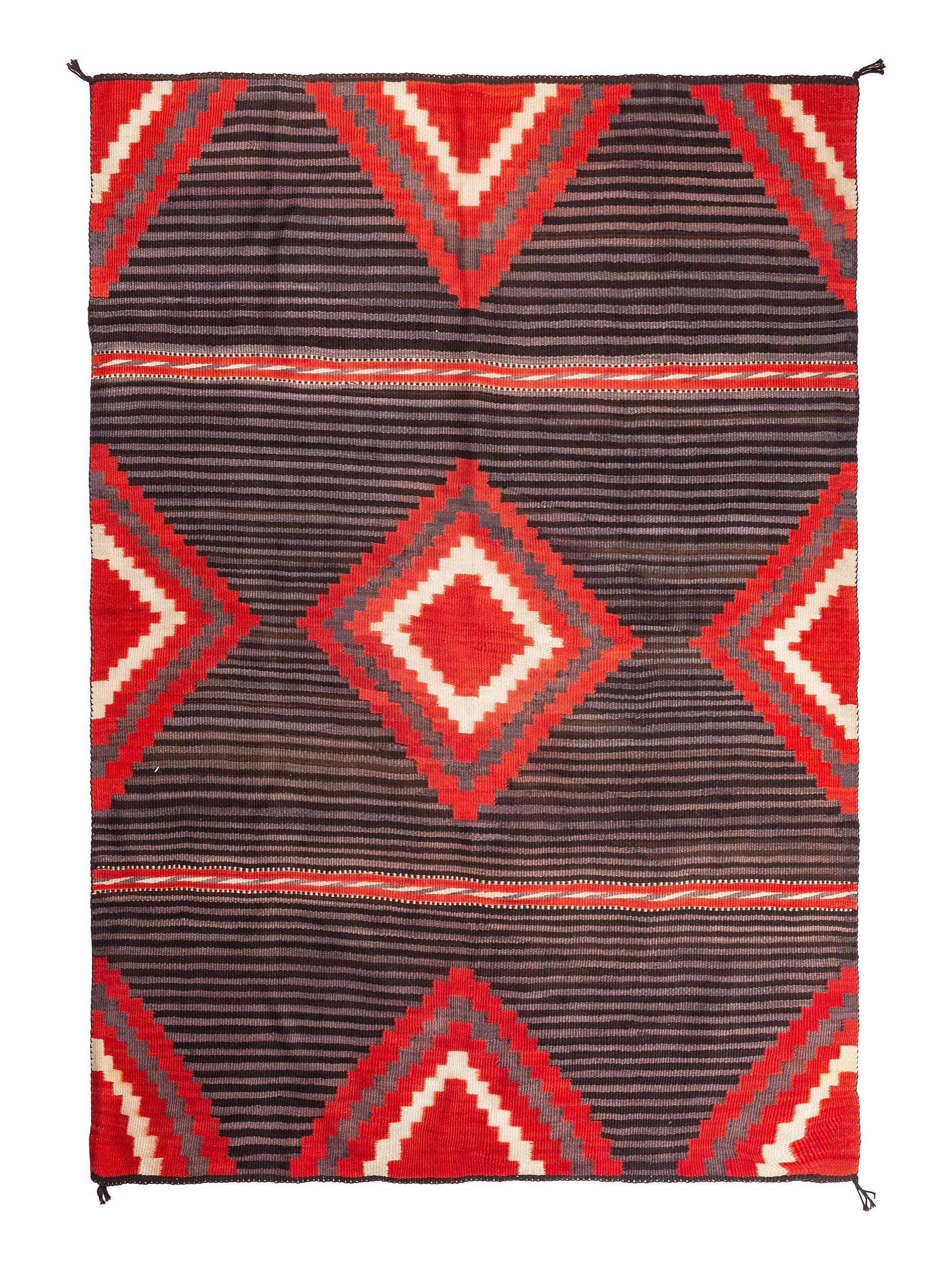Navajo Hubble Moki Pattern Weaving / Rug