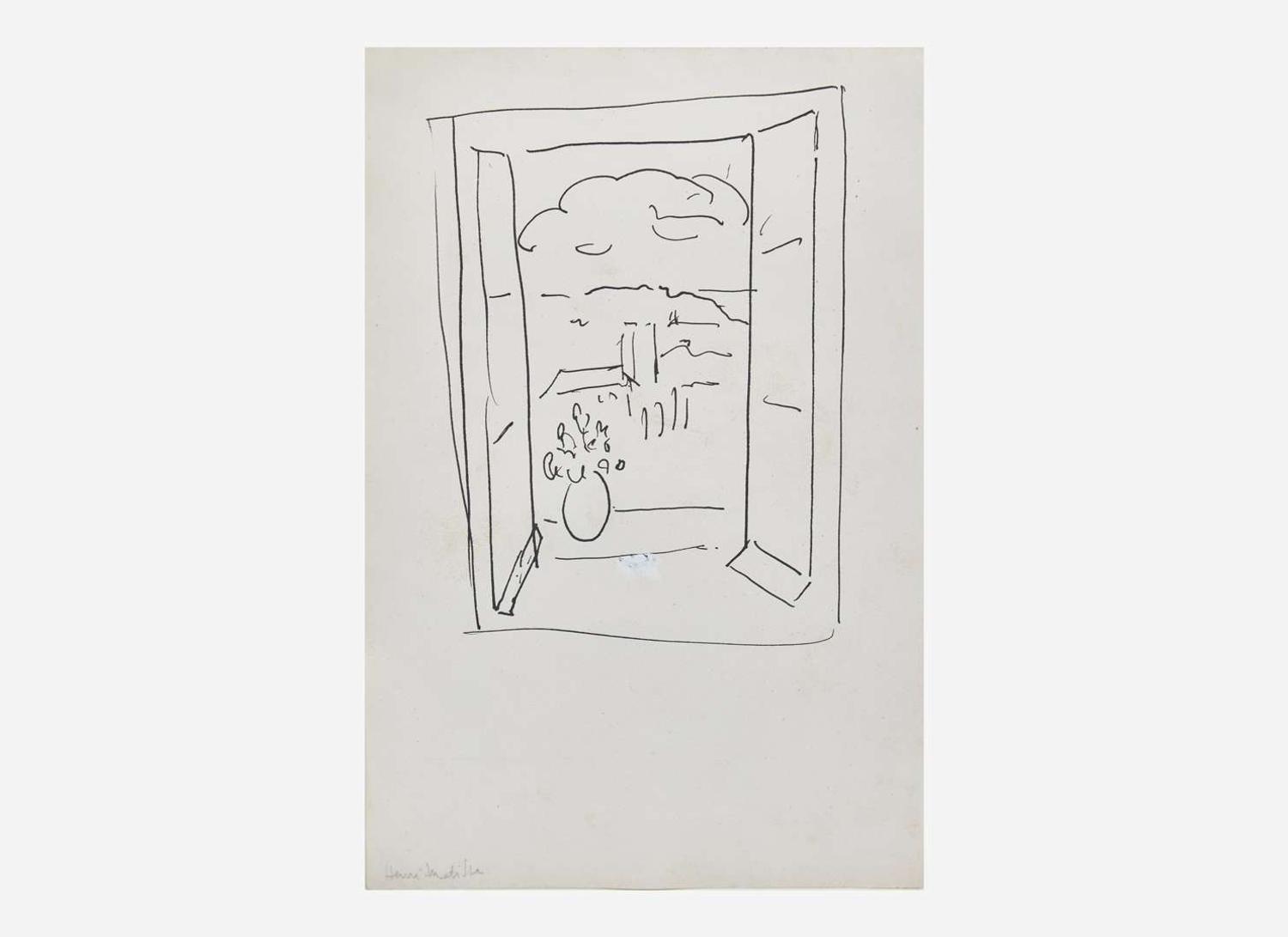 Henri Matisse (French, 1869-1954), Vue de la Fenêtre, Tanger I