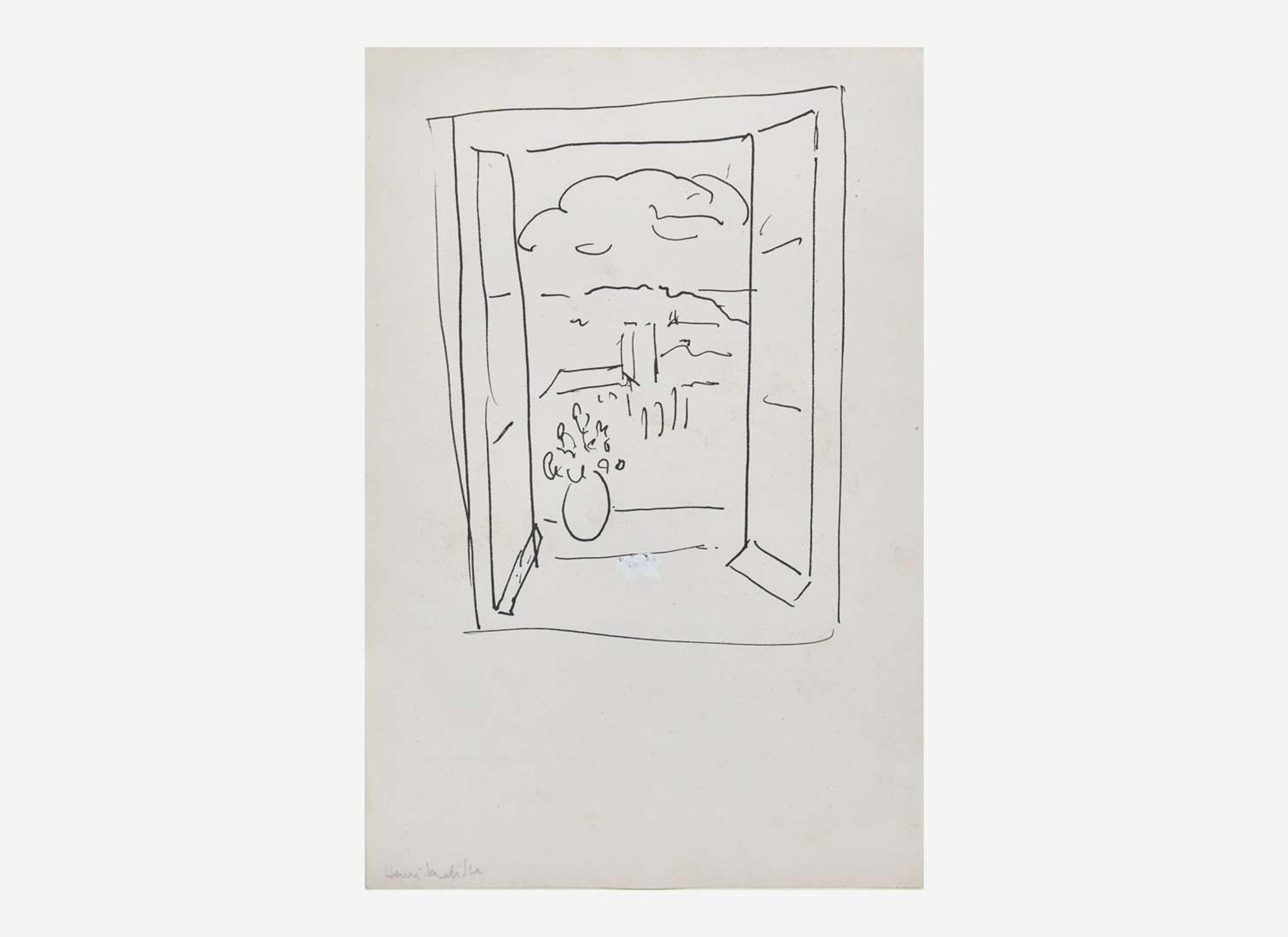 Henri Matisse (French, 1869-1954), Vue de la Fenêtre, Tanger I