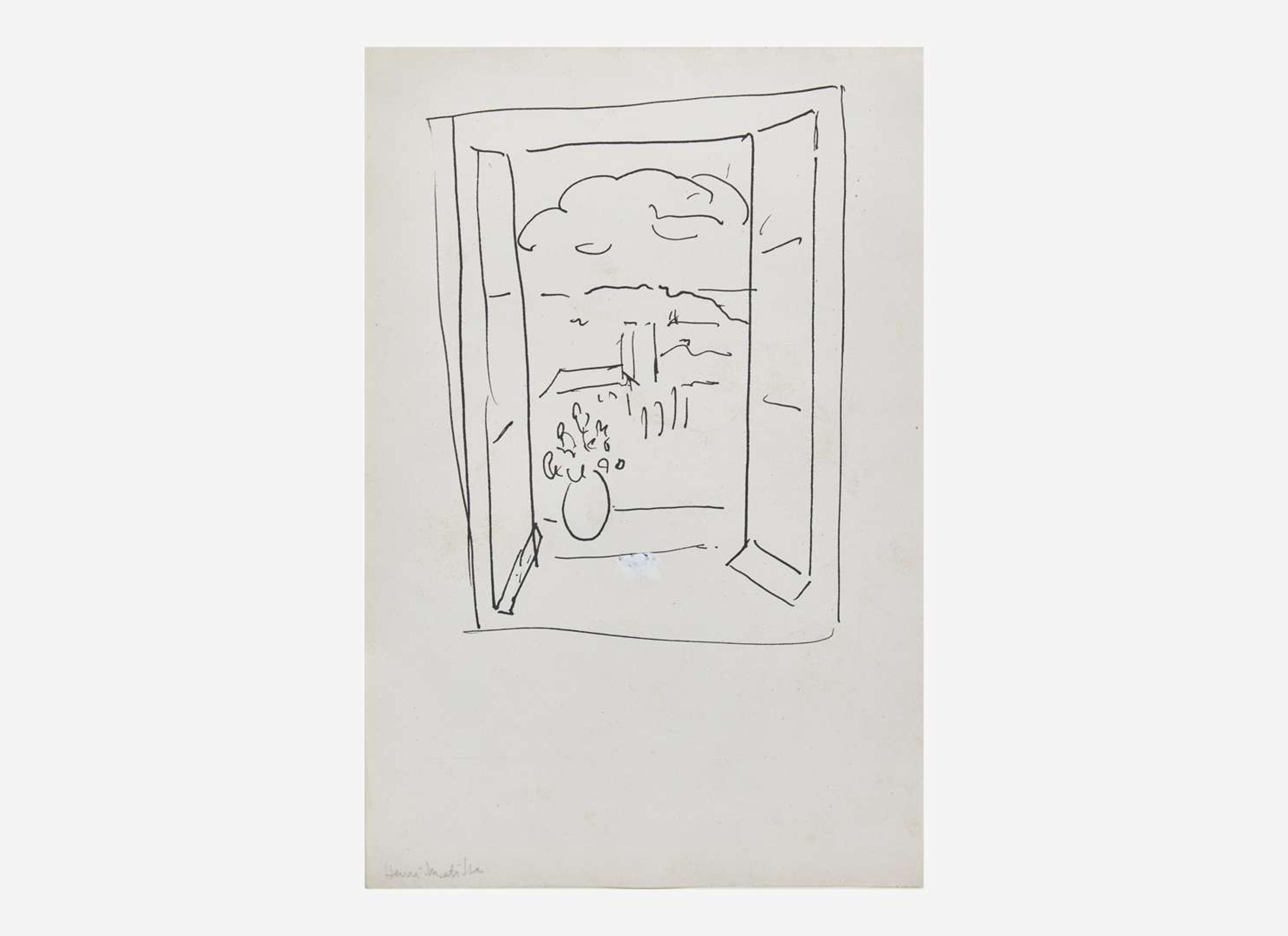 Henri Matisse (French, 1869-1954), Vue de la Fenêtre, Tanger I