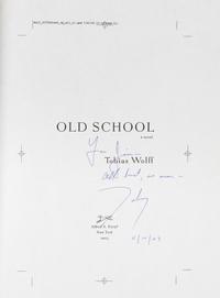 WOLFF, Tobias (b.1945). Old School. New York: Alfred A. Knopf, [2003].