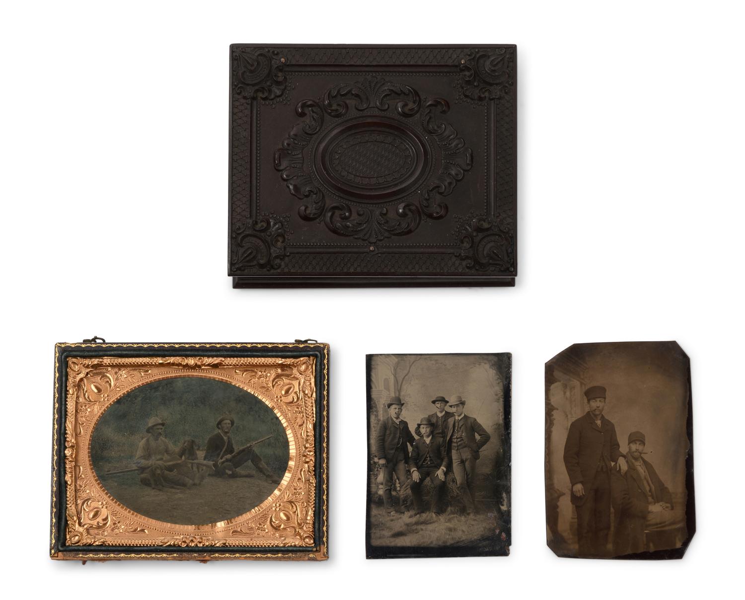 Three Sixth Plate Rough and Tumble Tintypes