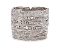 An 18 Karat White Gold and Diamond Cuff Bracelet, Etho Maria, 58.40 dwts.