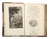 18th Century Americana CREVECOEUR, Michel Guillaume St. Jean de (1735-1813). Lettres d'un Cultivateur Americain...Traduites de l'Anglois . Paris: Cuchet 1787.