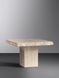 Travertine Occasional Table
