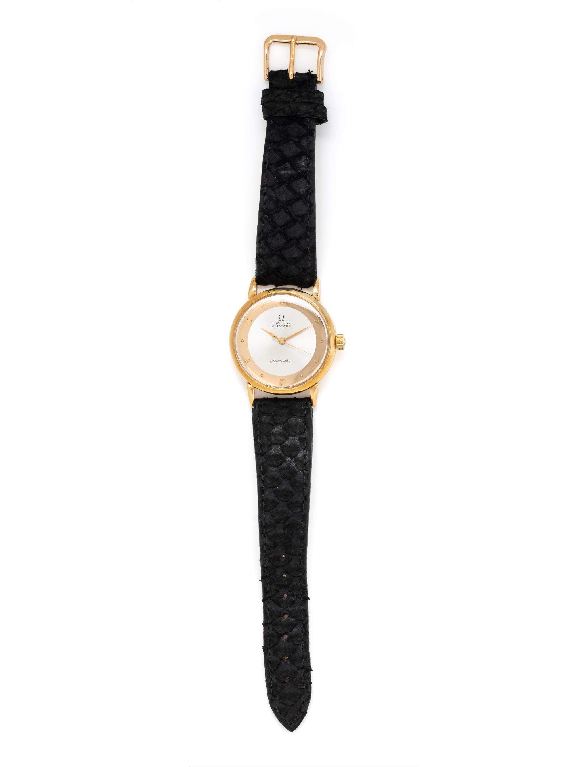 OMEGA, 18K YELLOW GOLD 'SEAMASTER' WRISTWATCH