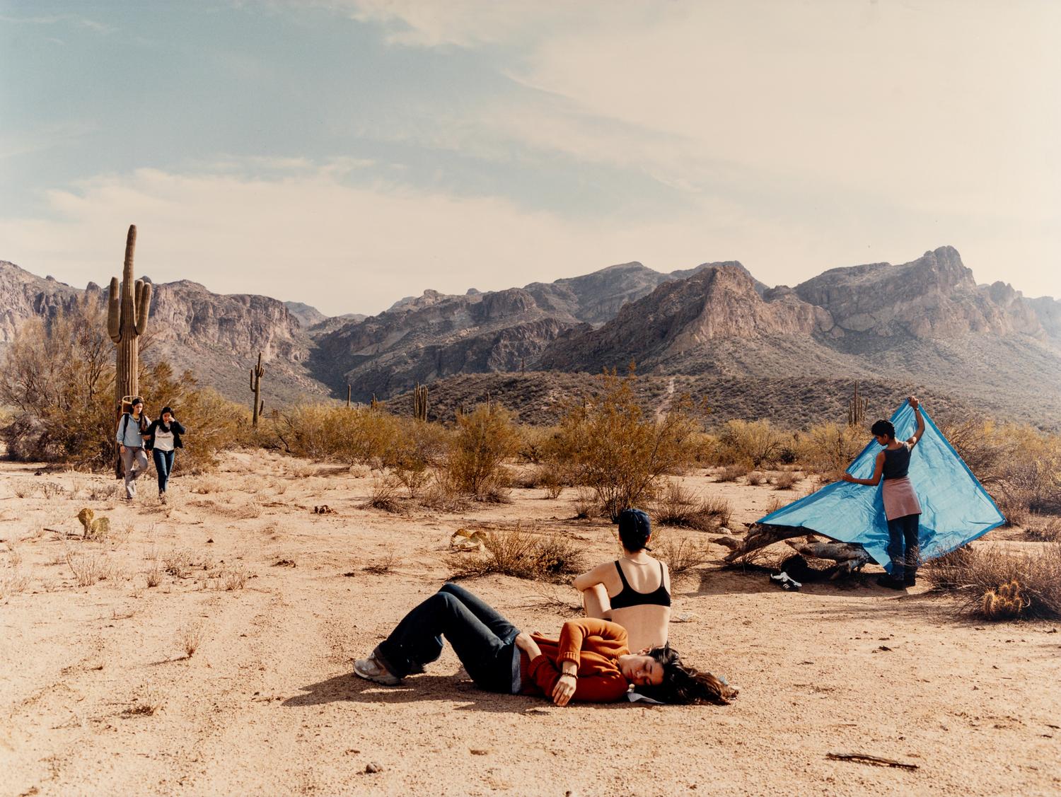 Justine Kurland (born 1969) Painting Pictures; and Superstitious Mountain, 1999