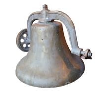 A Cast Iron Bell 50" W x 42" D x 34" H — United States, Early 20th Century