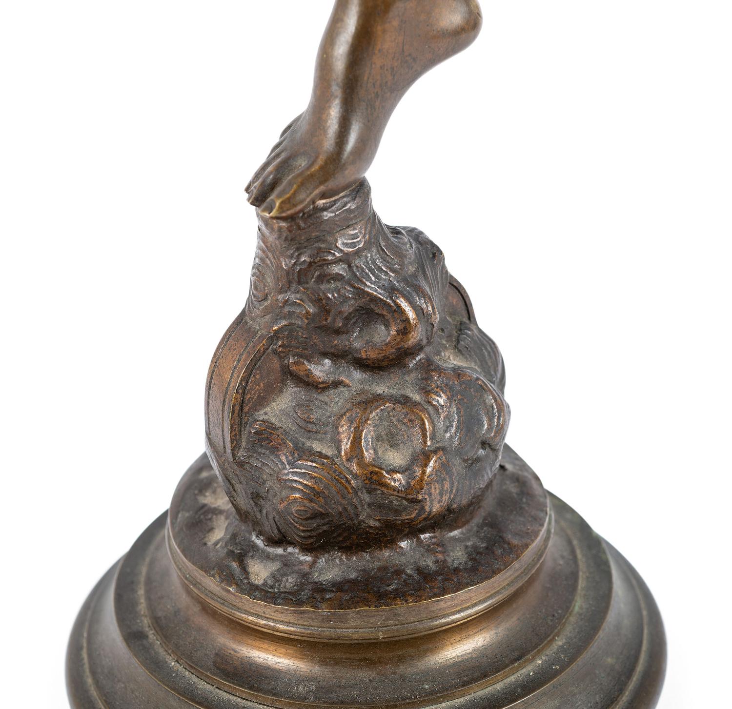 A Pair of Sculptures of Mercury and Psyche