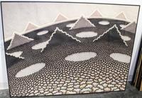 Artist Unknown, (20th century), Abstract Mountain Scene