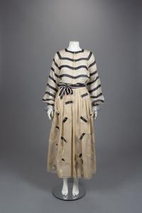 Geoffrey Beene Ensemble with Gloves, 1980s