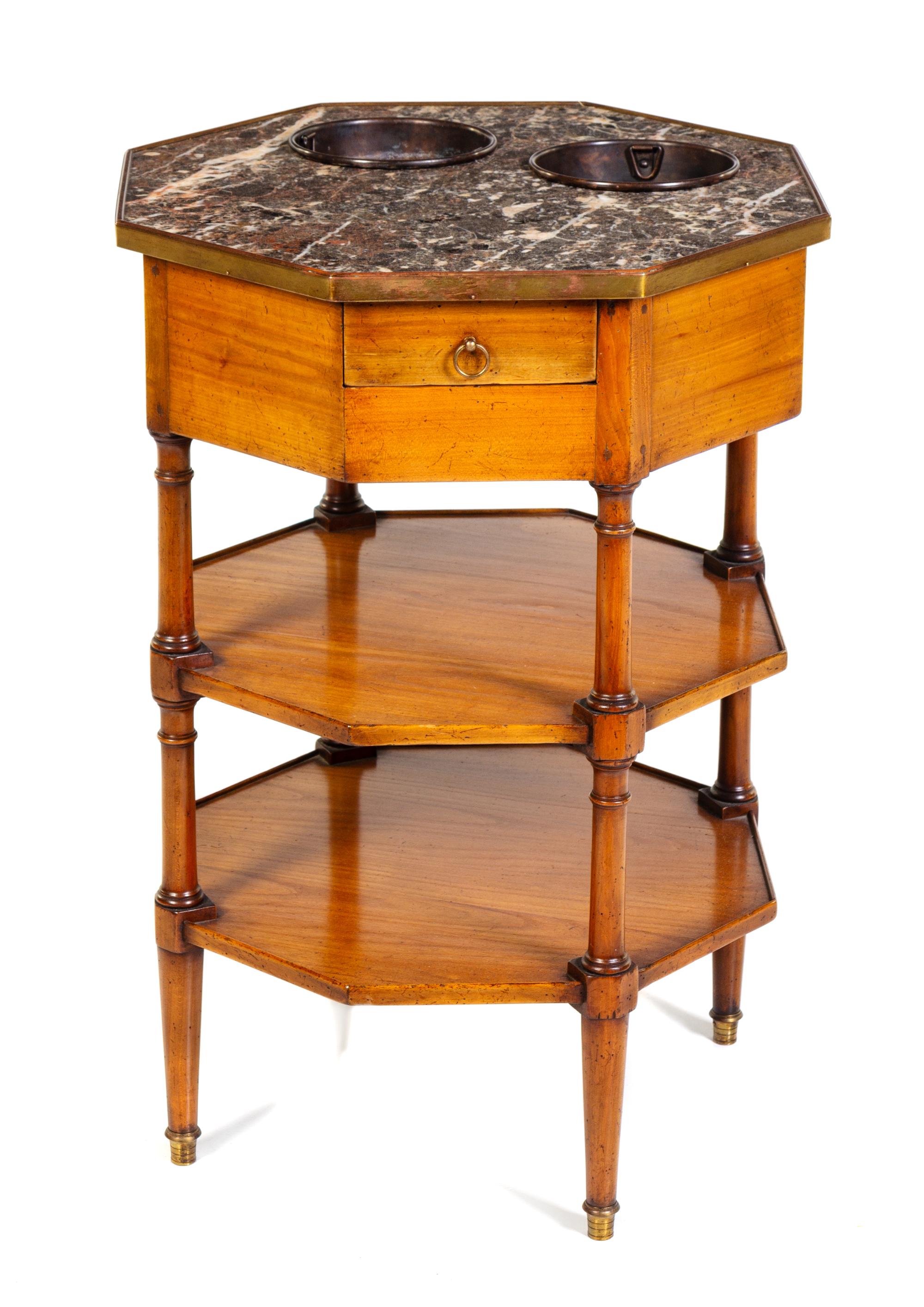 A French Fruitwood Rafraichissoir Height 29 1/2 inches. — EARLY 19TH CENTURY