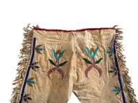 Santee Sioux Boy's Beaded Pants