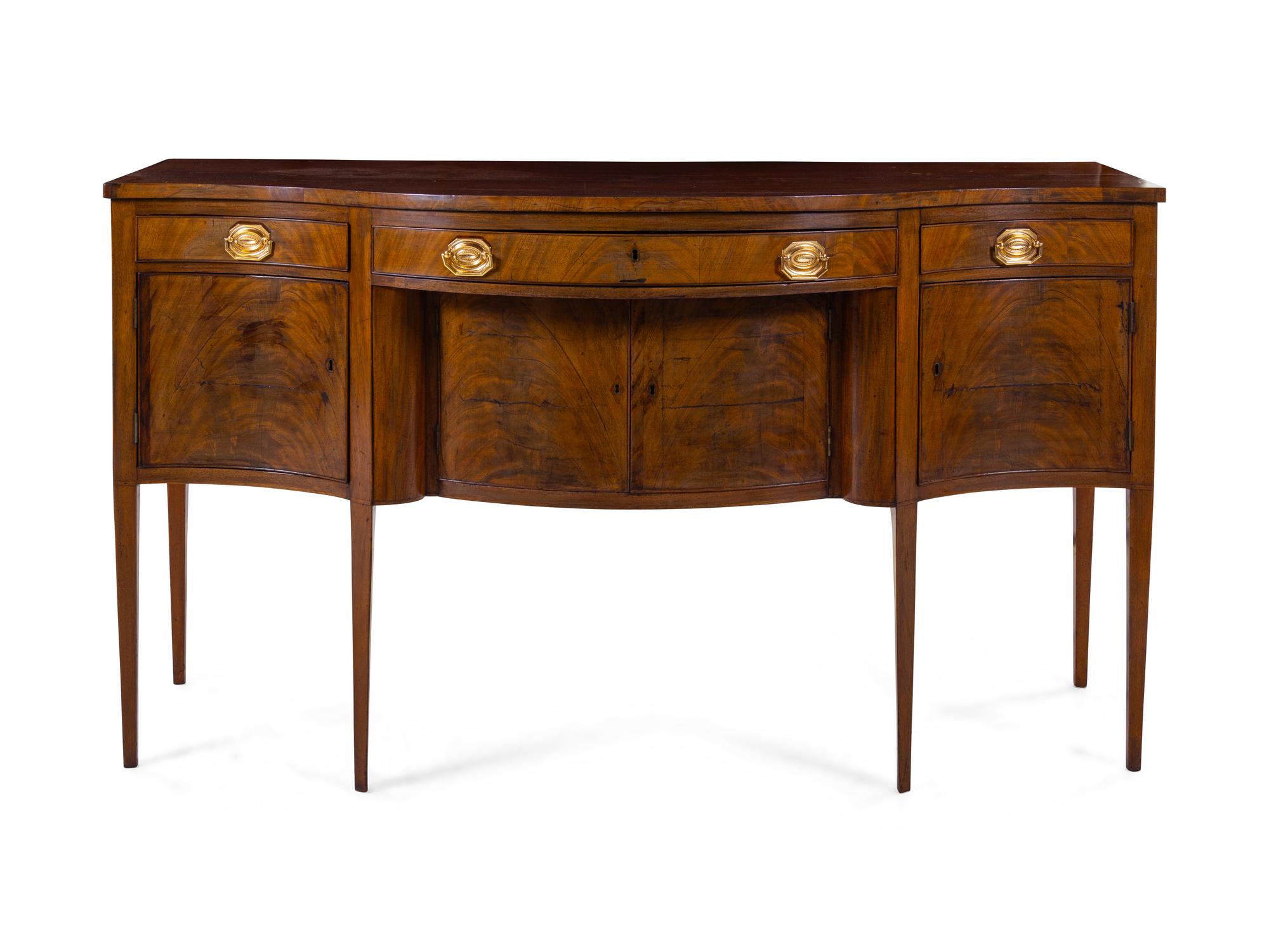 A George IV Mahogany Sideboard