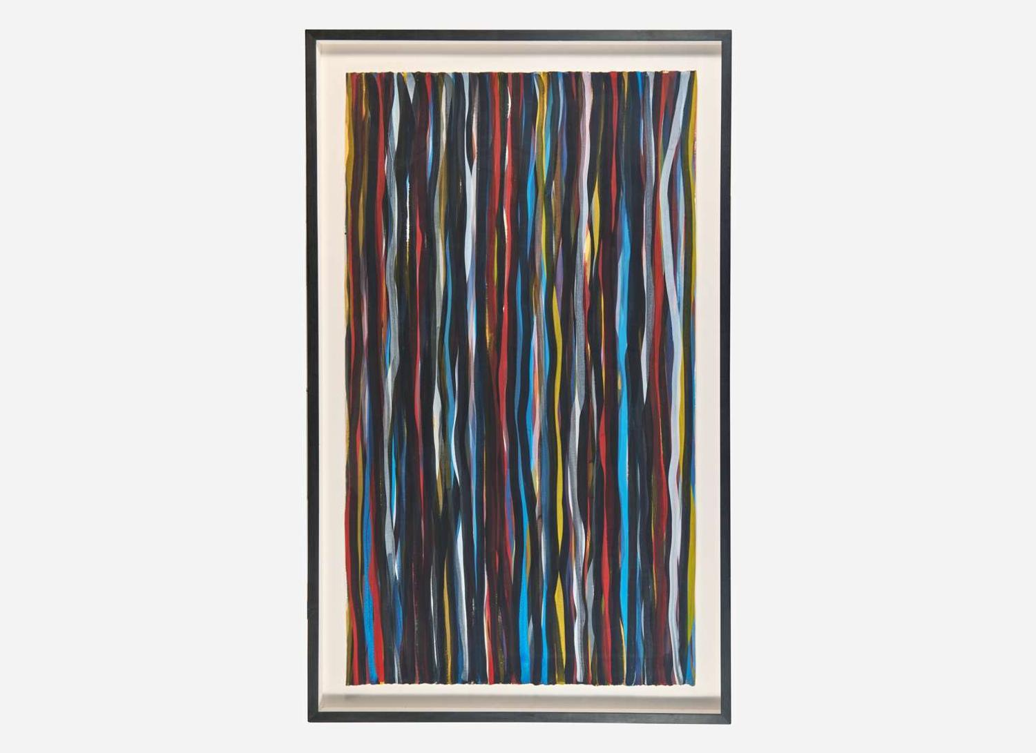 Sol LeWitt (American, 1928-2007) - Vertical Brushstrokes