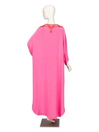 Emilio Pucci, Embellished Pink Silk Kaftan