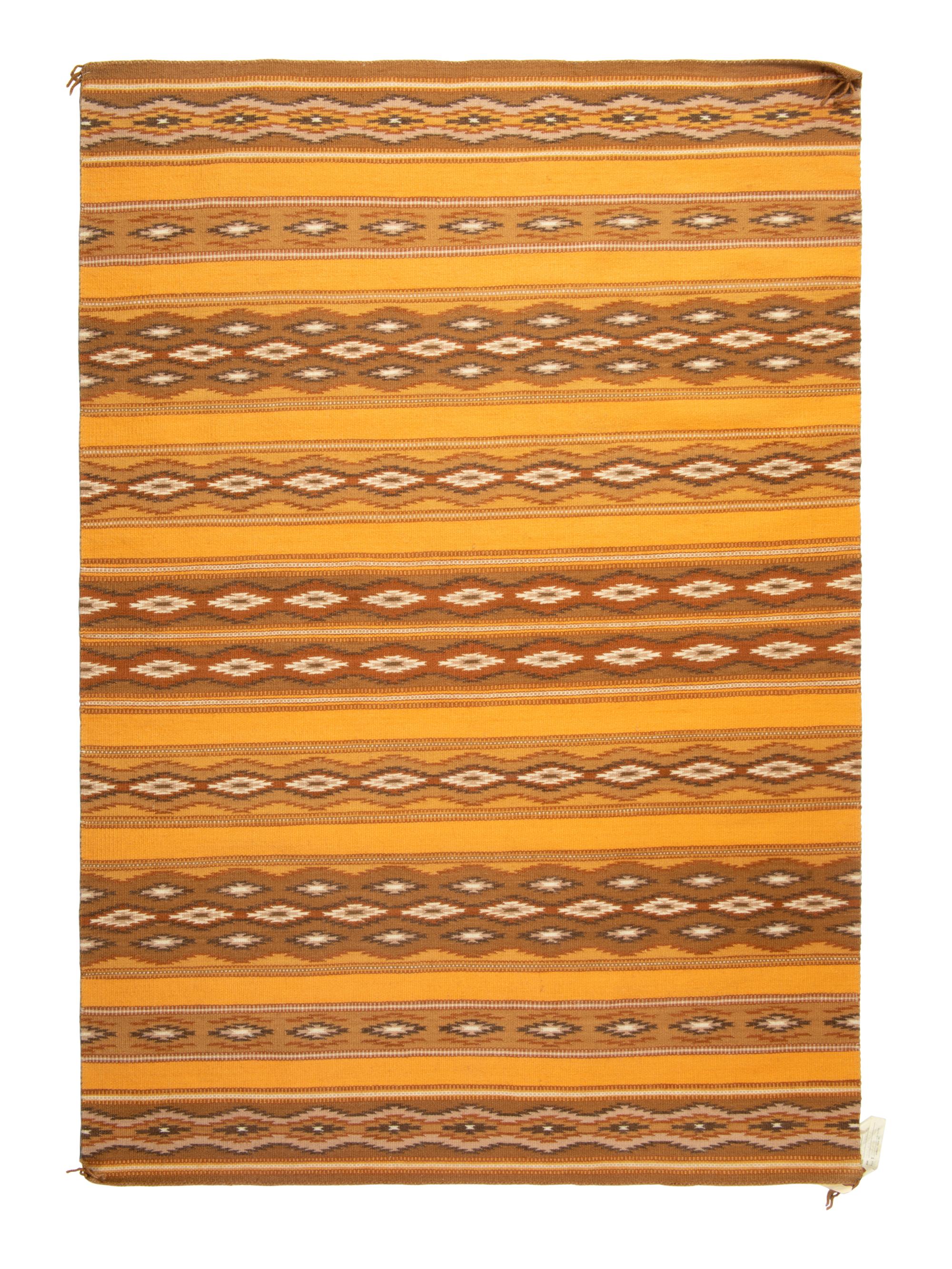 Navajo Wide Ruins Pattern Weaving / Rug