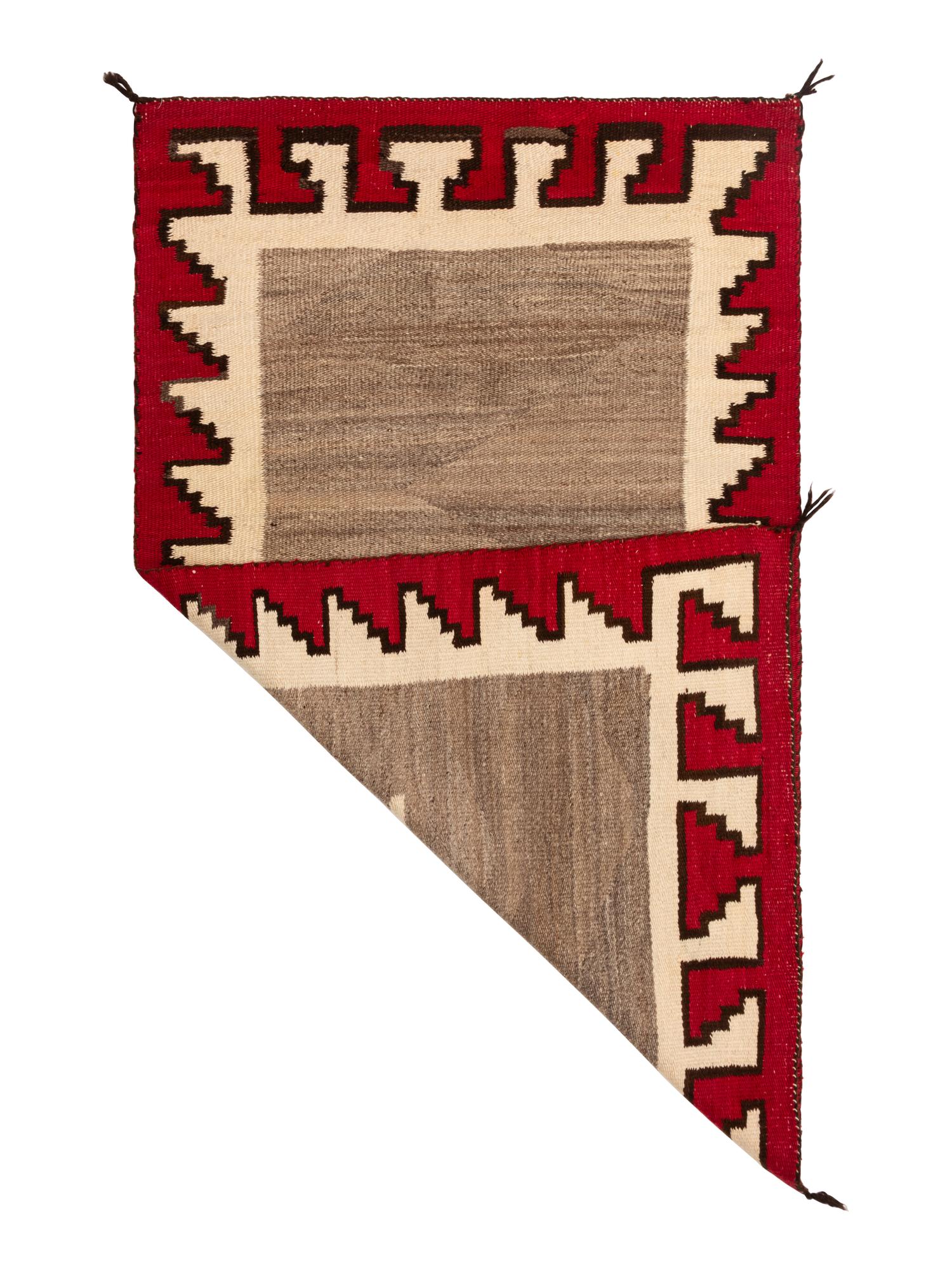 Navajo Western Reservation Double Saddle Blanket / Rug