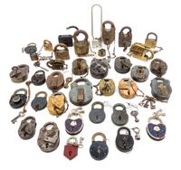 A Collection of Padlocks