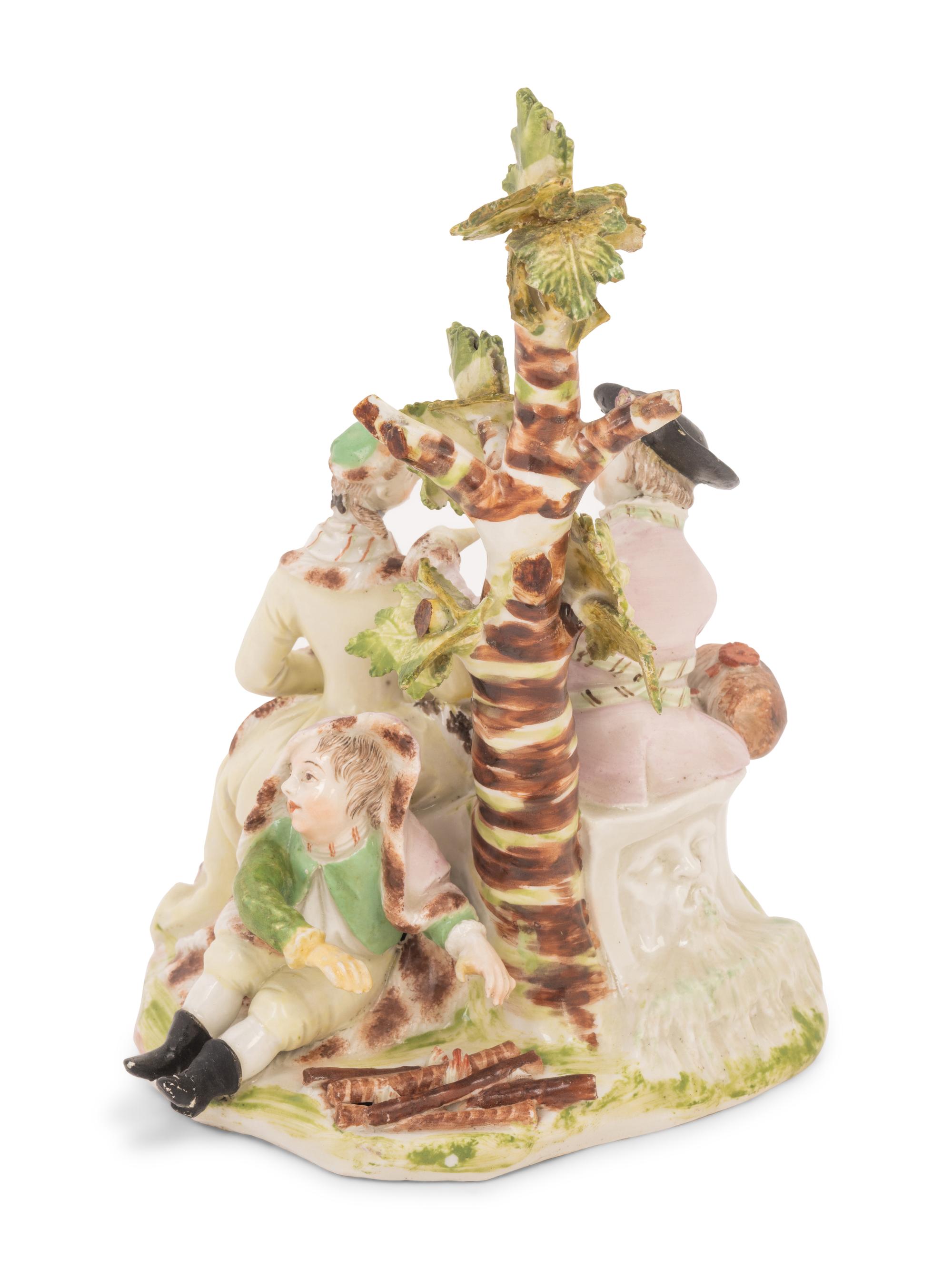A Vienna Porcelain Figural Group