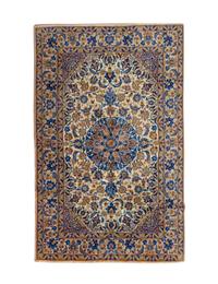 An Isfahan Wool and Silk Rug