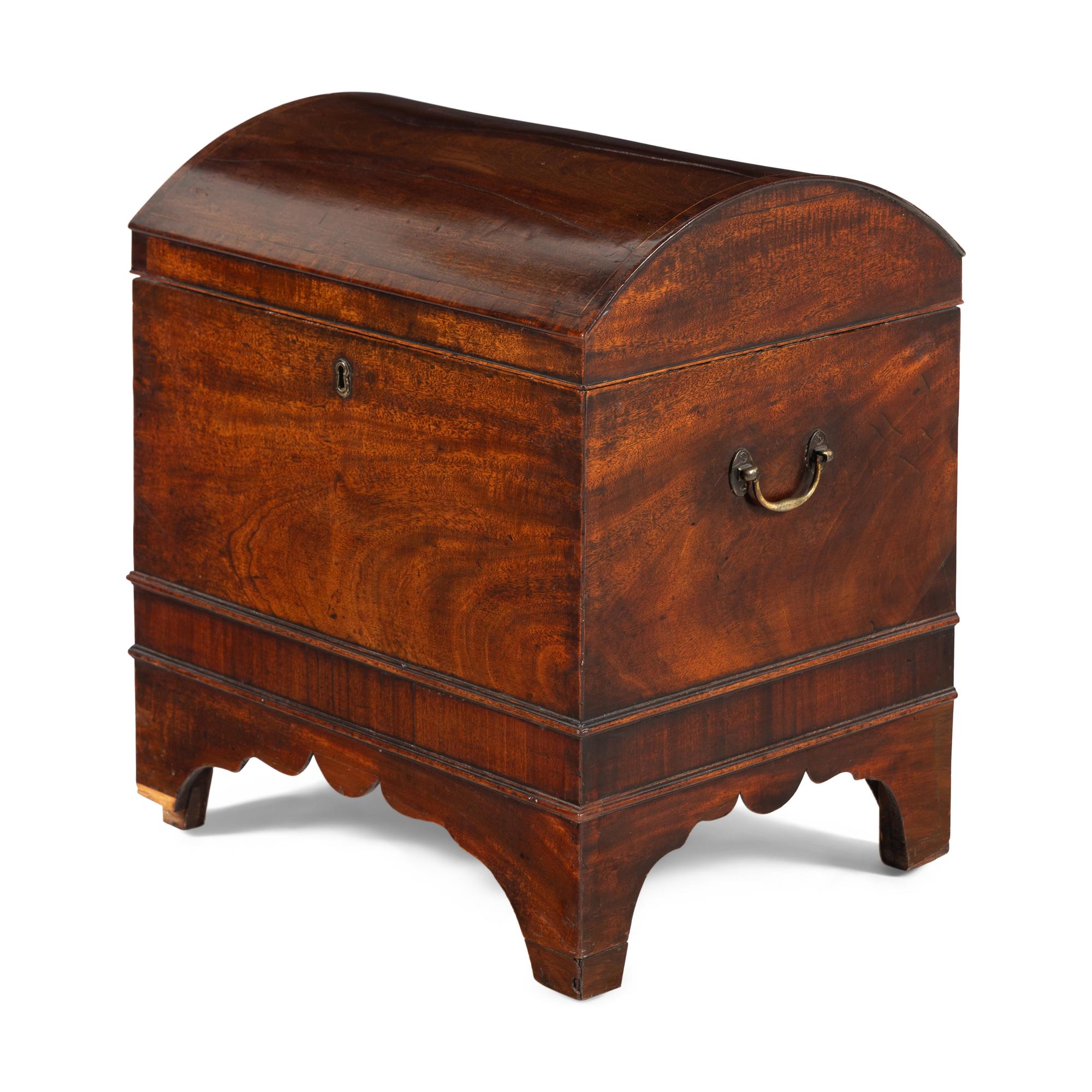 A George III Mahogany Cellarette
