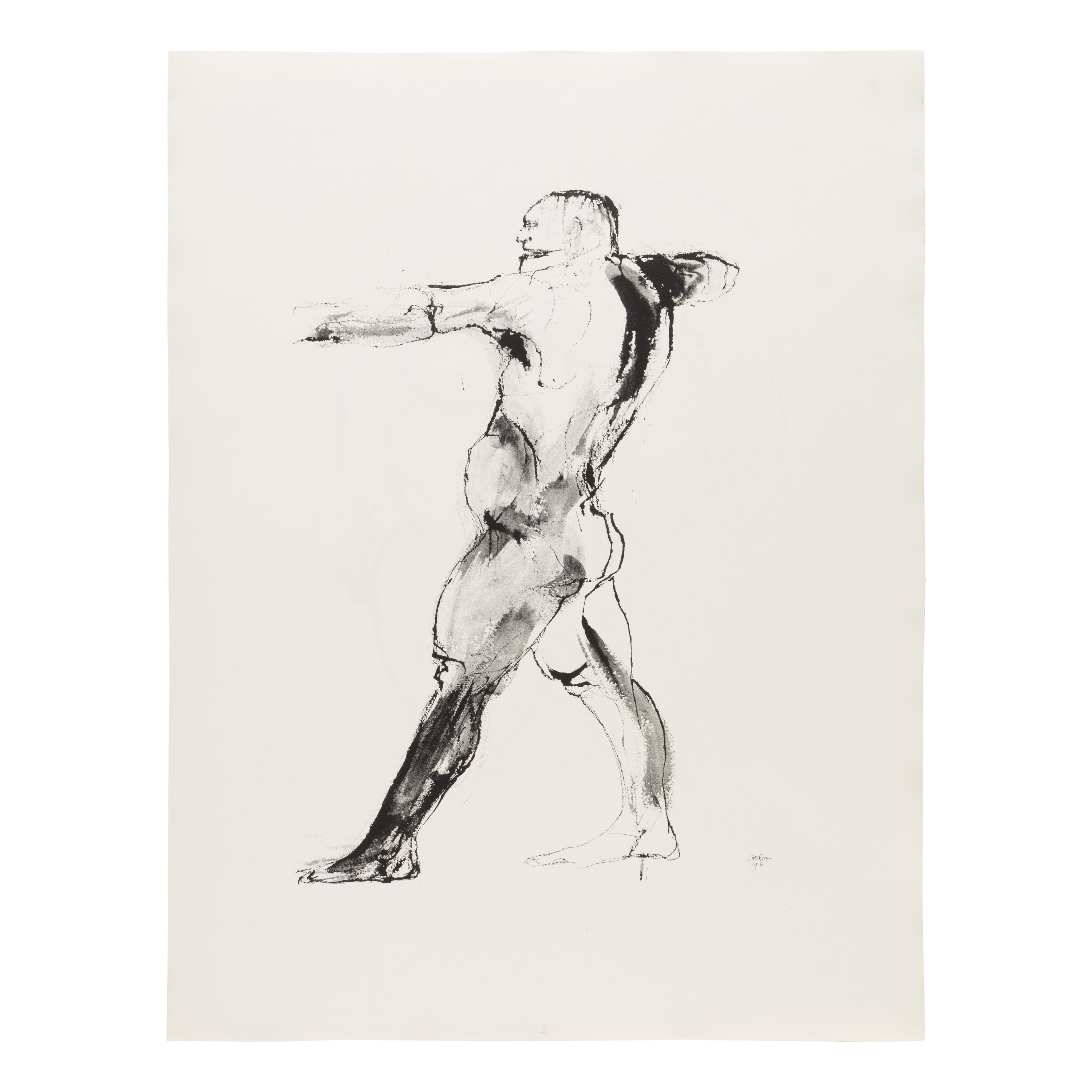 [Artist Book]. Baskin, Leonard (1922-2000). Drawings for the Iliad . [New York: Delphic Arts], 1962.