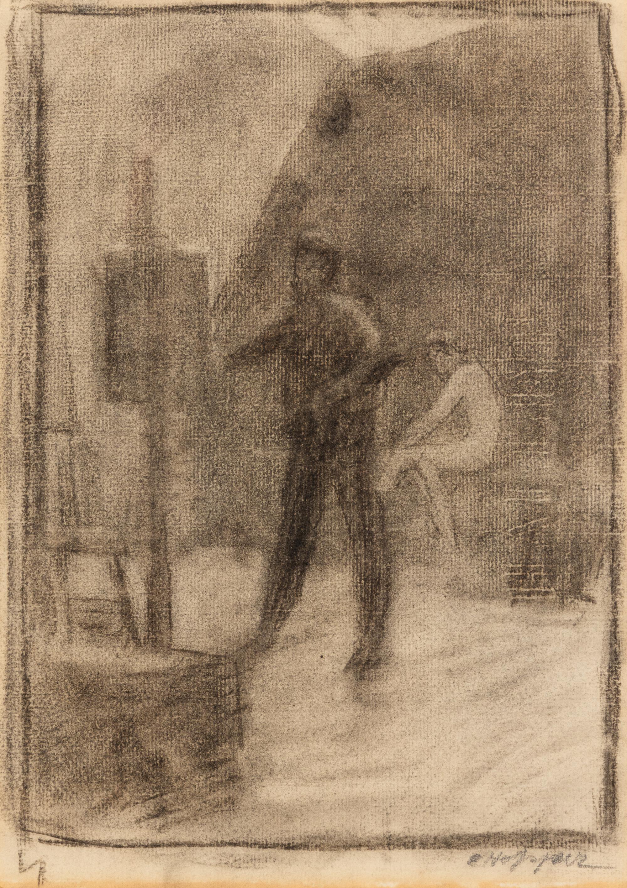 Artist with Model, c. 1927